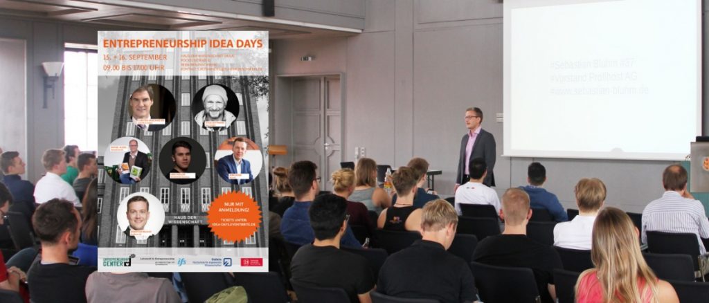 Vortrag Entrepreneurship Idea Days