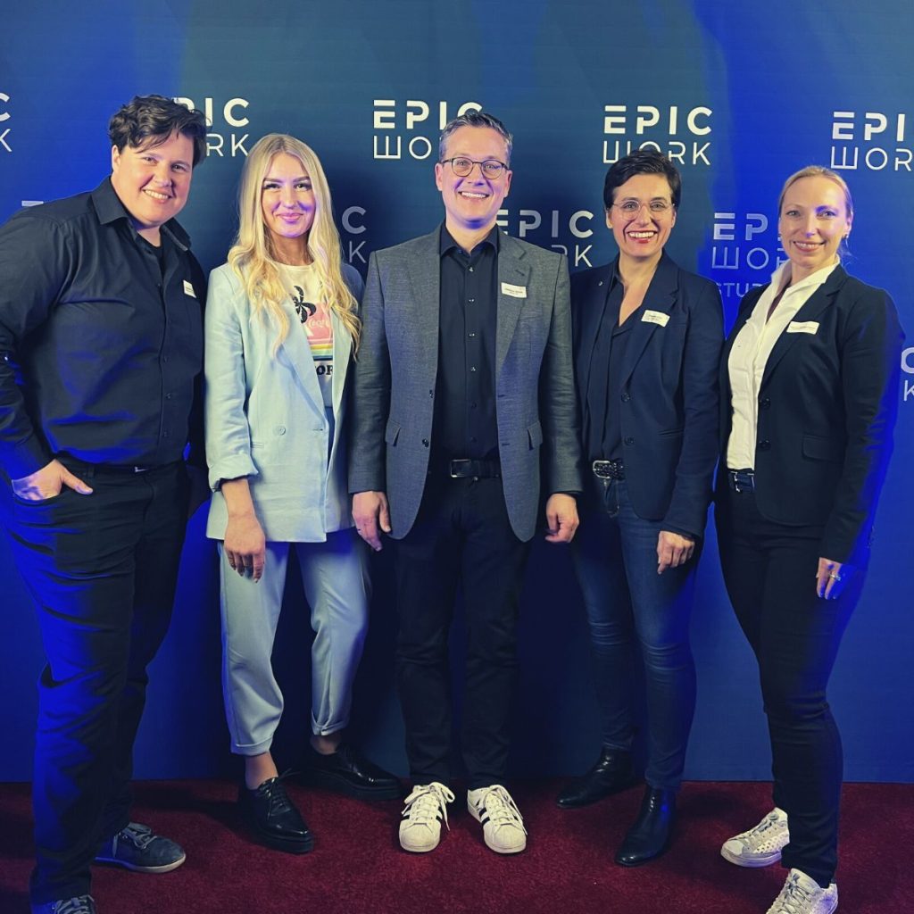 Tolle Frauenpower am 9.2.2023 beim Epic AfterWork #3